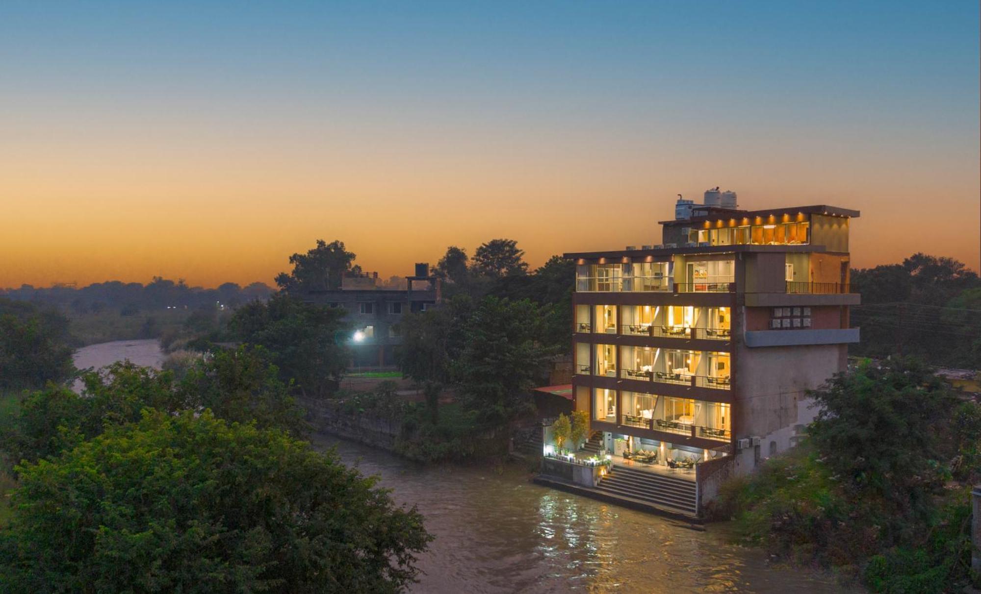 The Ganges Riverside Escape With A Private Ghat Haridwar Exterior photo